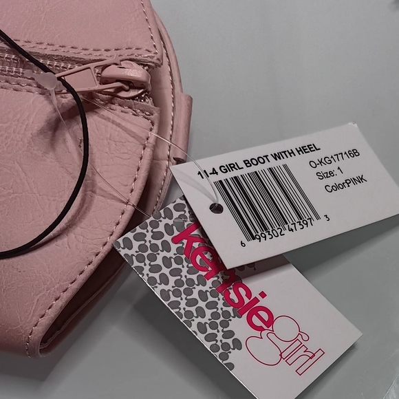 *NWT* Kensi Girl Embroidered Leather Boots: sz. 1 - Picture 5 of 8